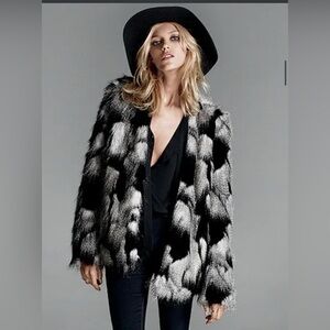 Shaggy Faux Furr coat